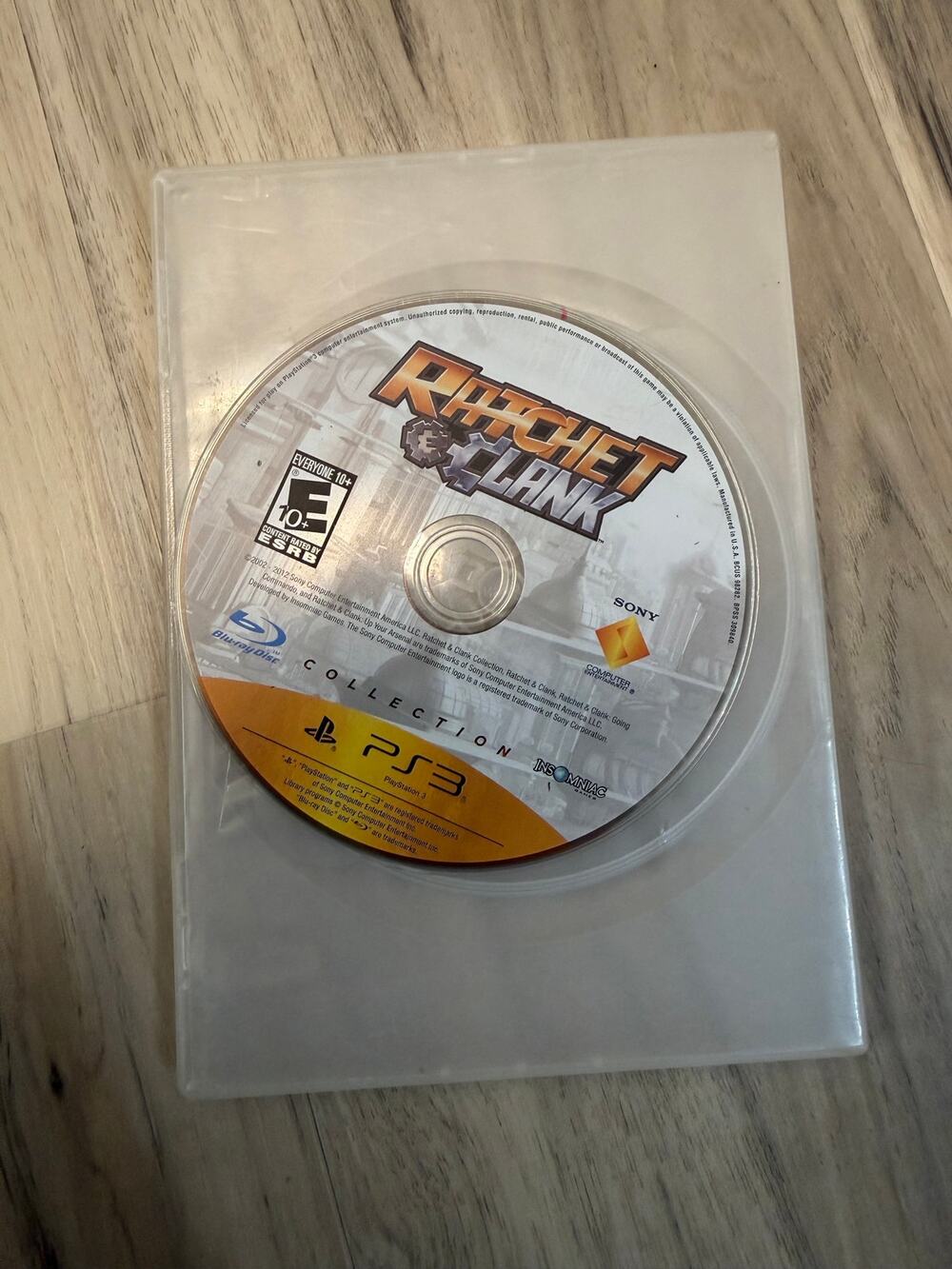 Ratchet & Clank Collection (PS3, 2012) Loose Disc Only